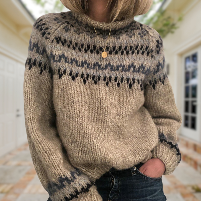 FRANCES CLASSIC PATTERNED JUMPER