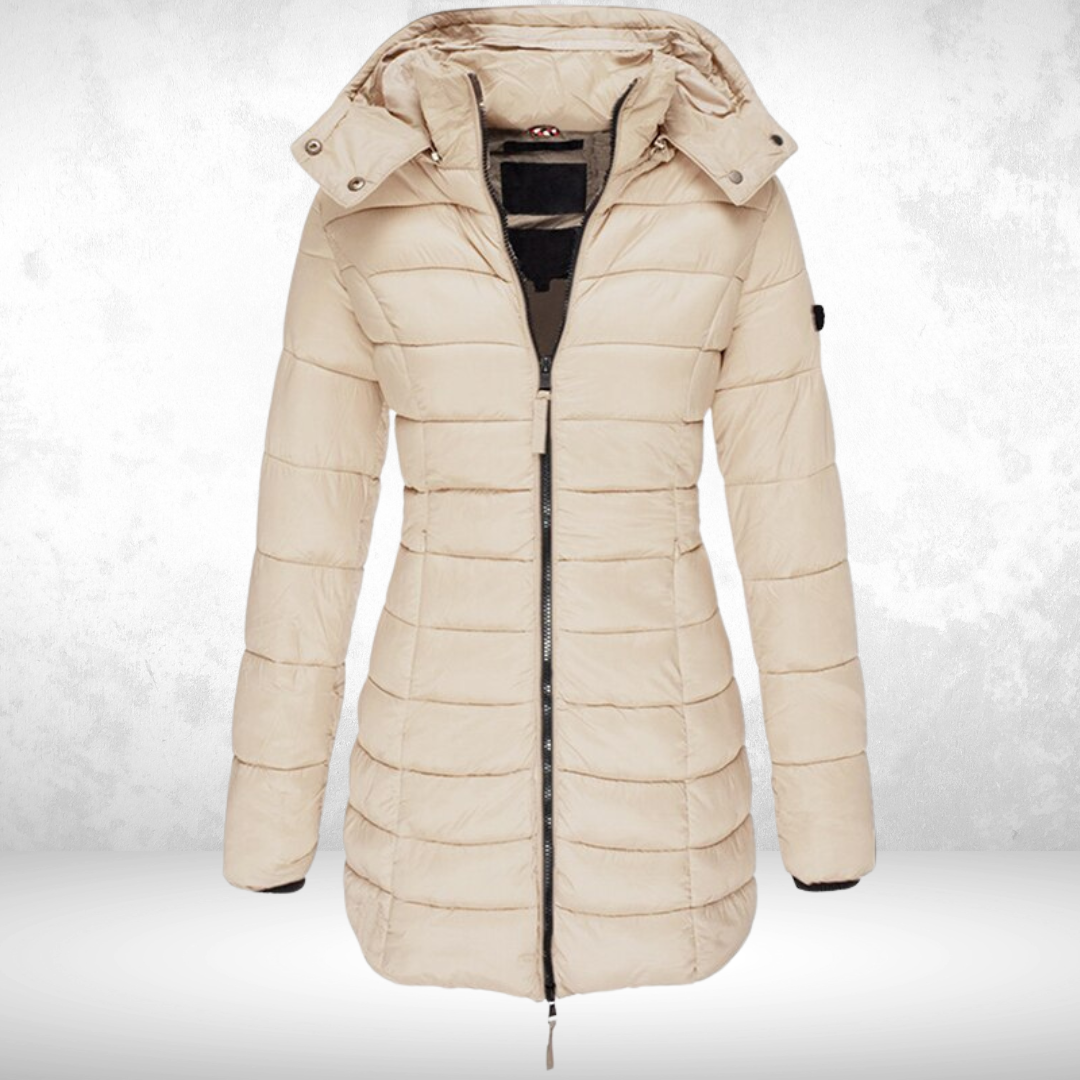 LENA |  Jacket with hood and zipper