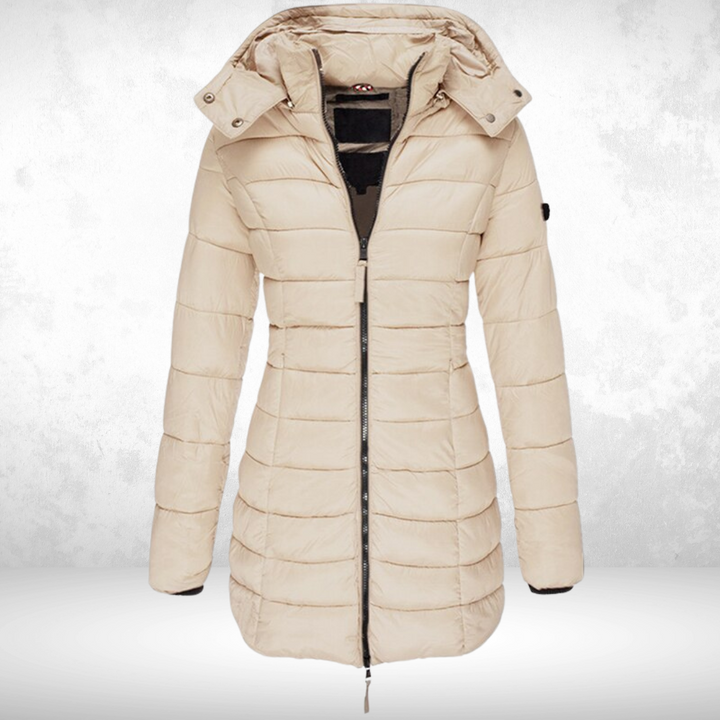 LENA |  Jacket with hood and zipper