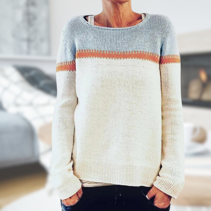 AMBRA | KNITTED CREW NECK JUMPER