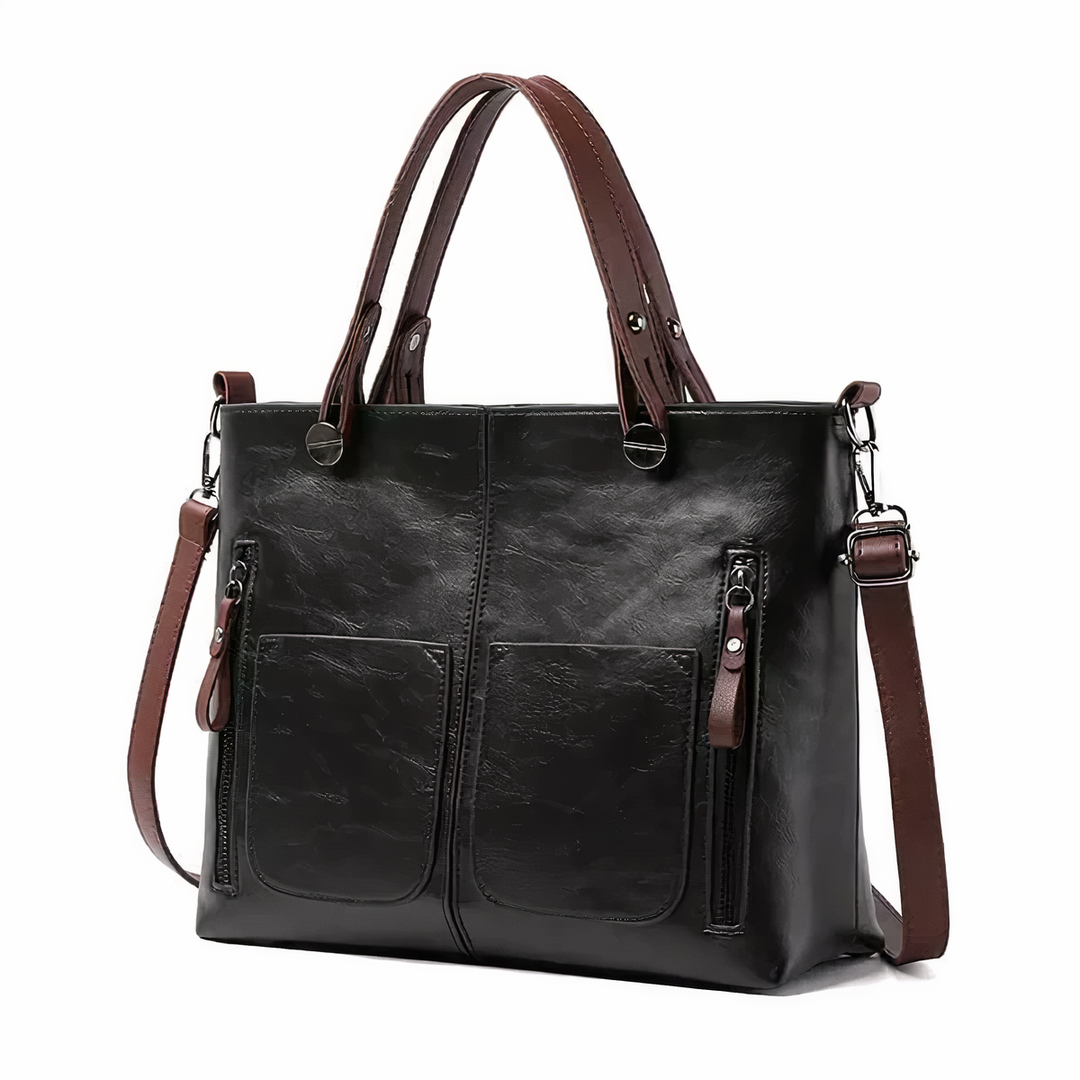 CAROLA | Vintage Style Leather Bag