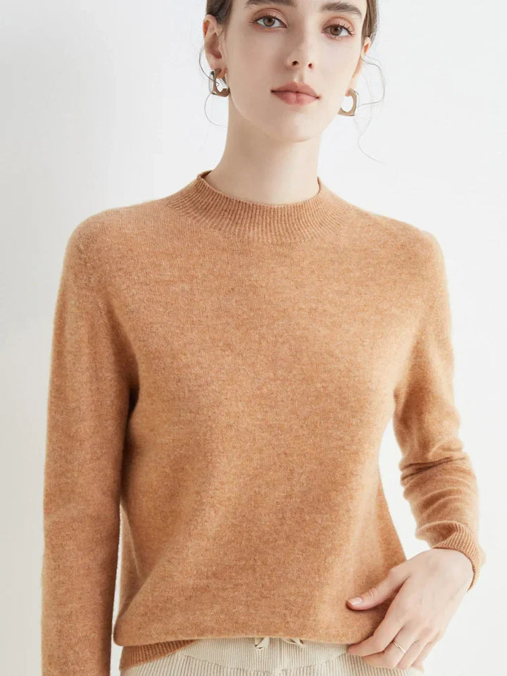 LIZZY | MOCK-NECK SWEATER