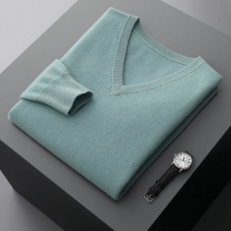 SEAN | Cashmere V-neck pull