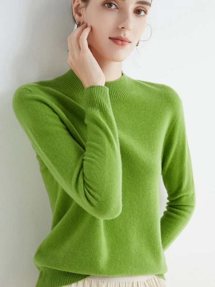 LIZZY | MOCK-NECK SWEATER