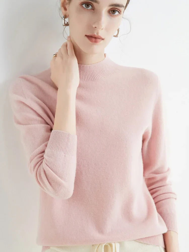 LIZZY | MOCK-NECK SWEATER