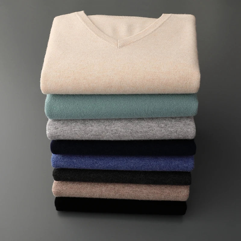 SEAN | Cashmere V-neck pull