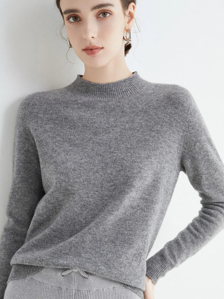 LIZZY | MOCK-NECK SWEATER