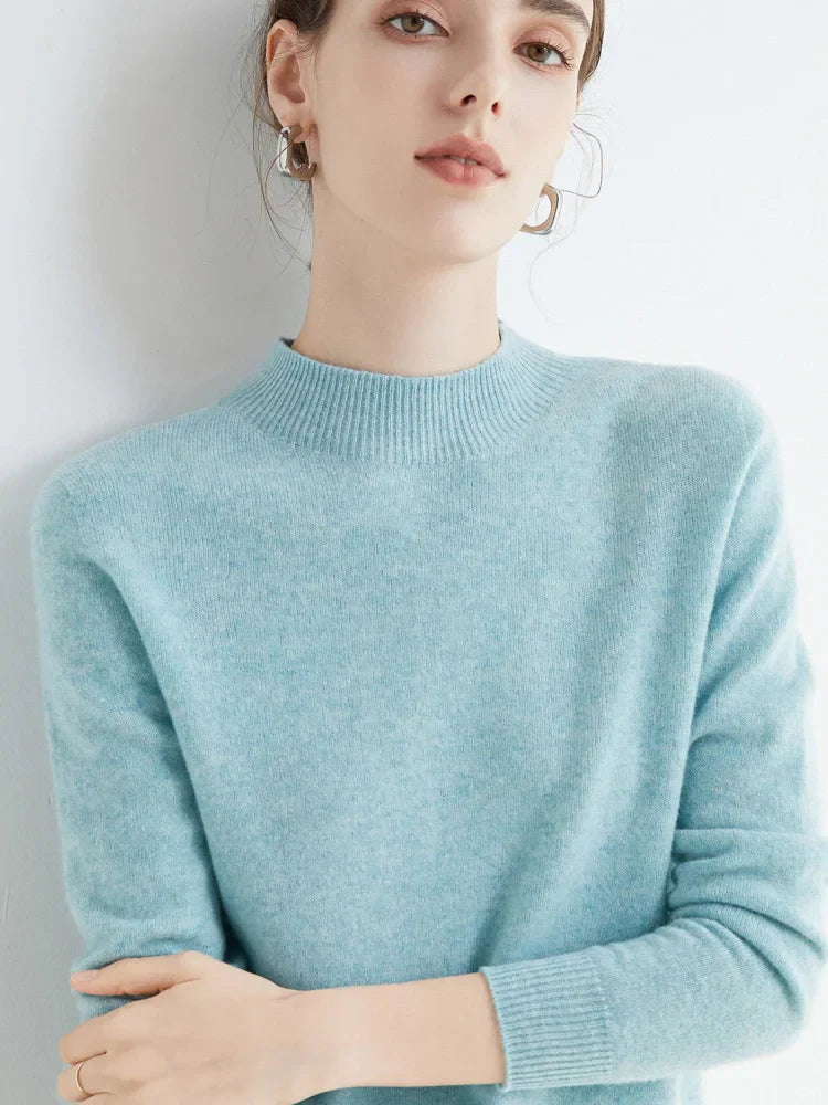 LIZZY | MOCK-NECK SWEATER