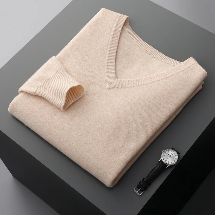 SEAN | Cashmere V-neck pull