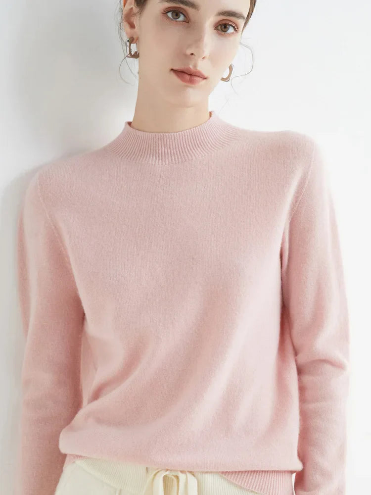 LIZZY | MOCK-NECK SWEATER