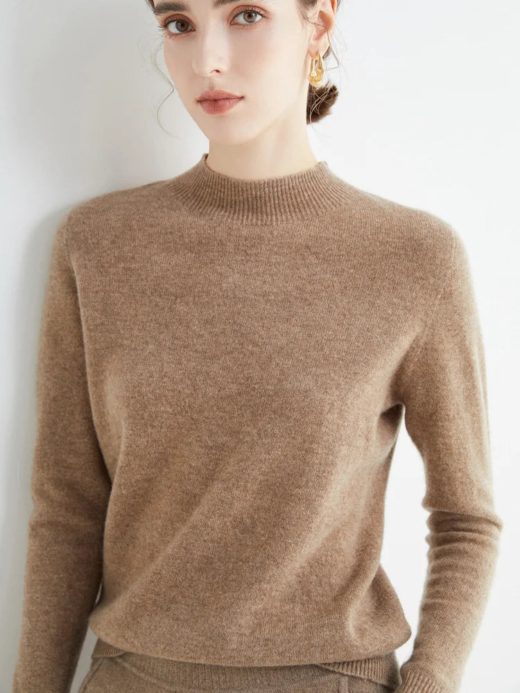 LIZZY | MOCK-NECK SWEATER