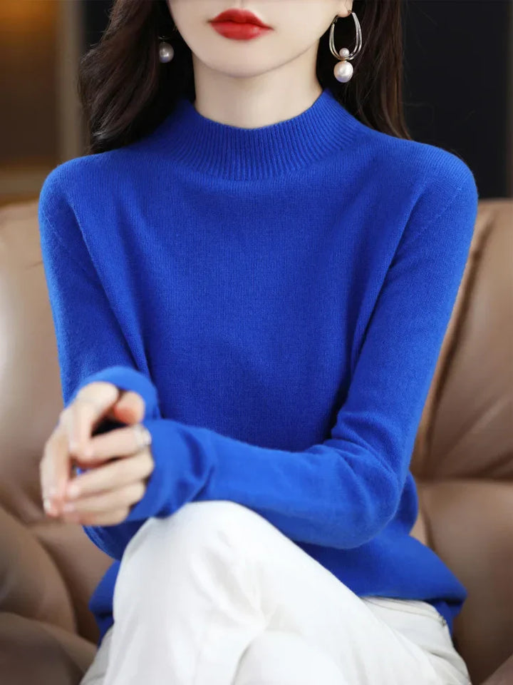 LIZZY | MOCK-NECK SWEATER