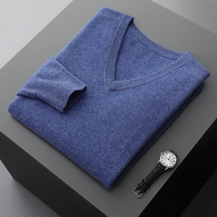 SEAN | Cashmere V-neck pull