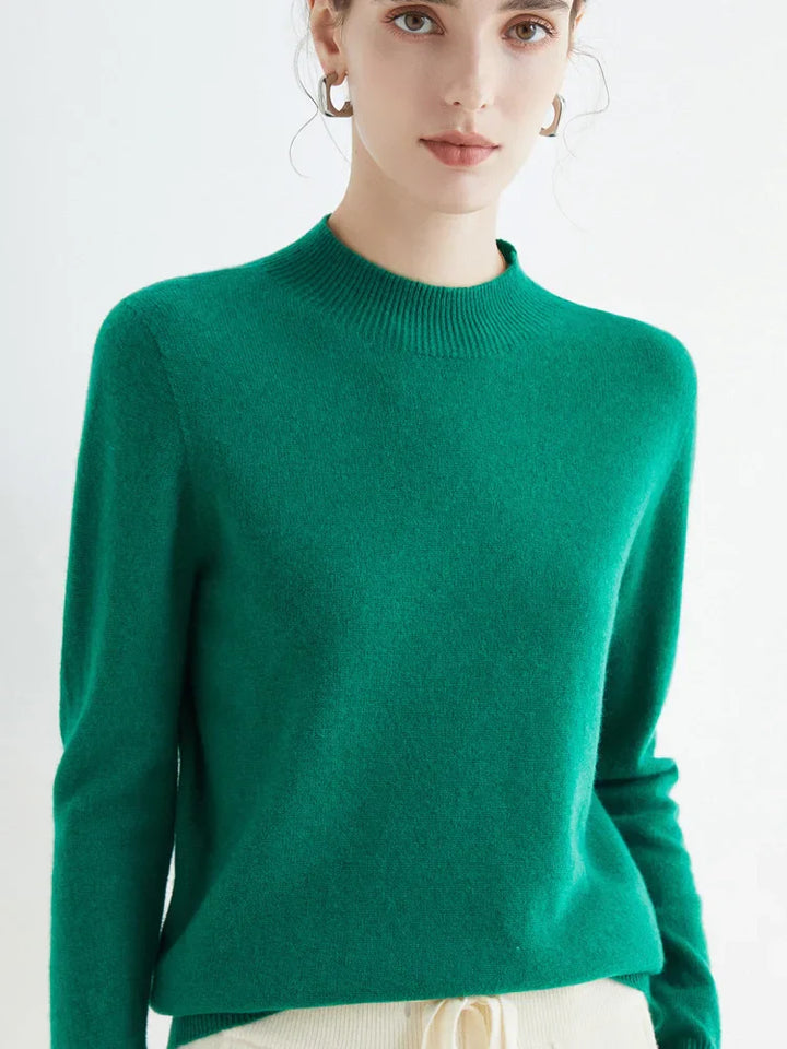 LIZZY | MOCK-NECK SWEATER