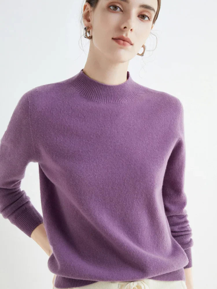 LIZZY | MOCK-NECK SWEATER