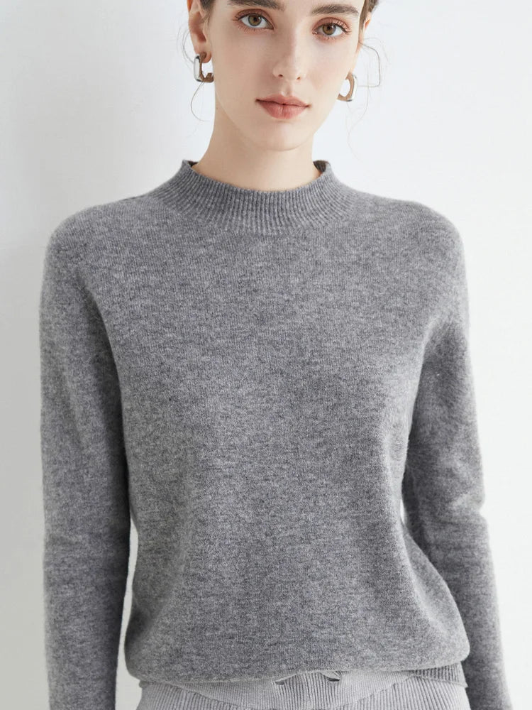 LIZZY | MOCK-NECK SWEATER