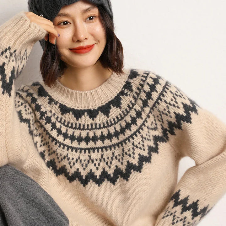 EVA | O-NECK KNITTED SWEATER