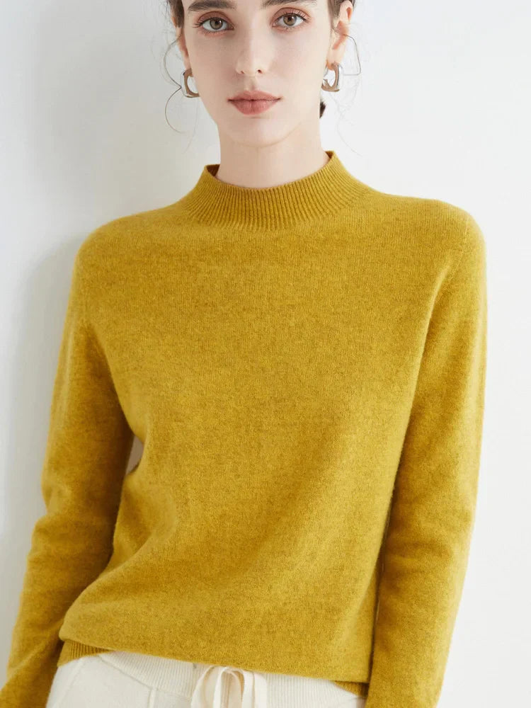 LIZZY | MOCK-NECK SWEATER