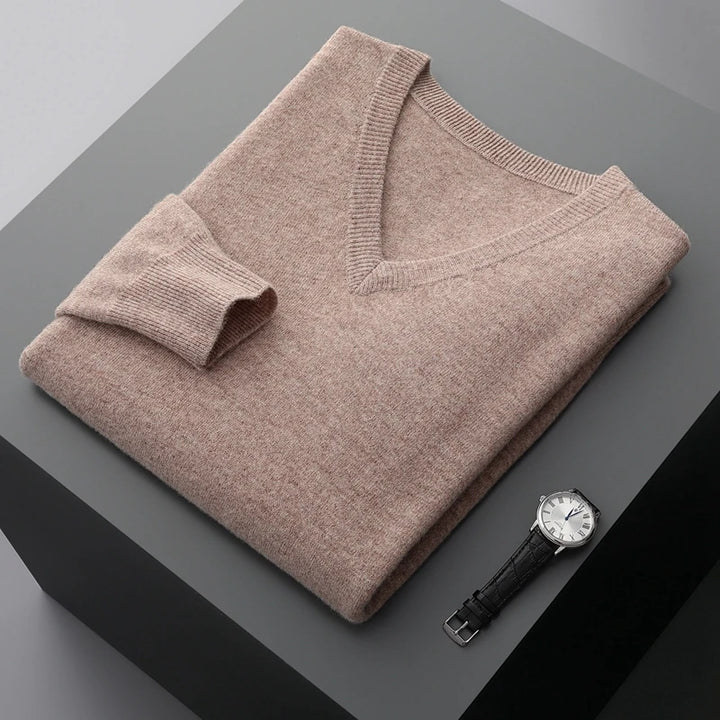 SEAN | Cashmere V-neck pull