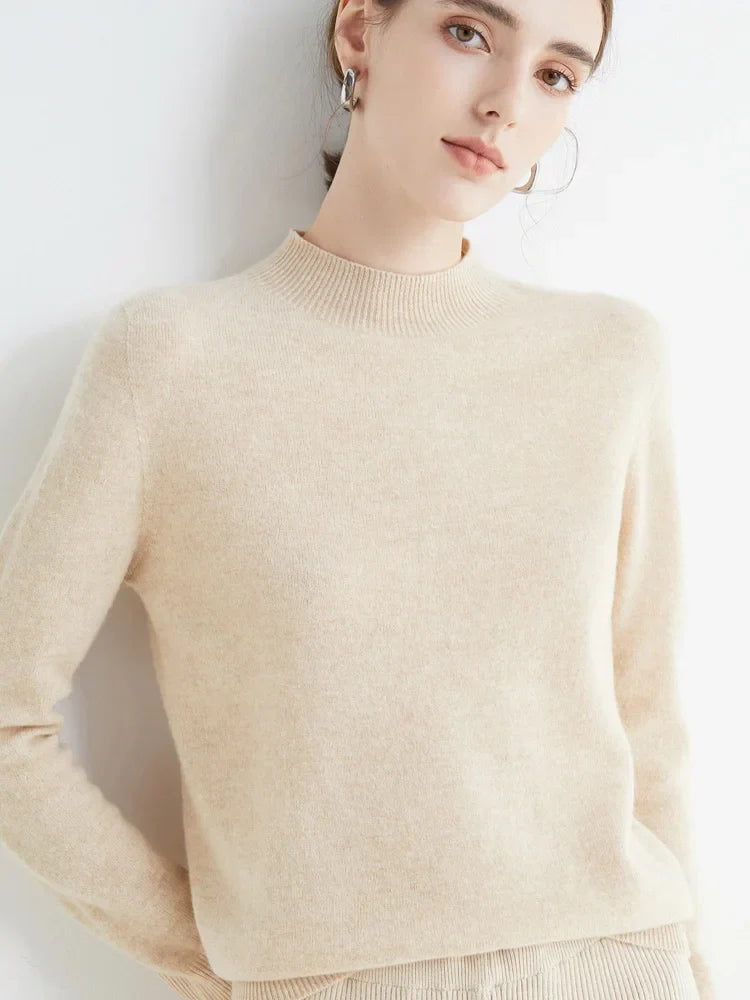 LIZZY | MOCK-NECK SWEATER