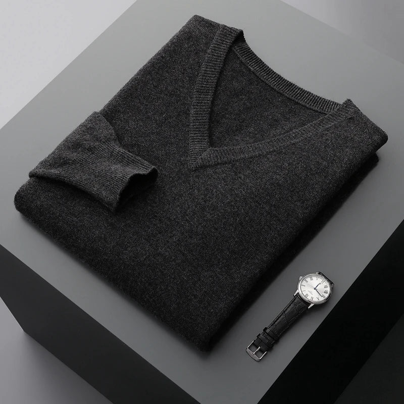 SEAN | Cashmere V-neck pull