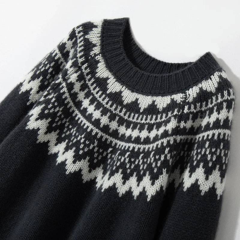 EVA | O-NECK KNITTED SWEATER