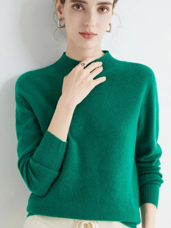 LIZZY | MOCK-NECK SWEATER