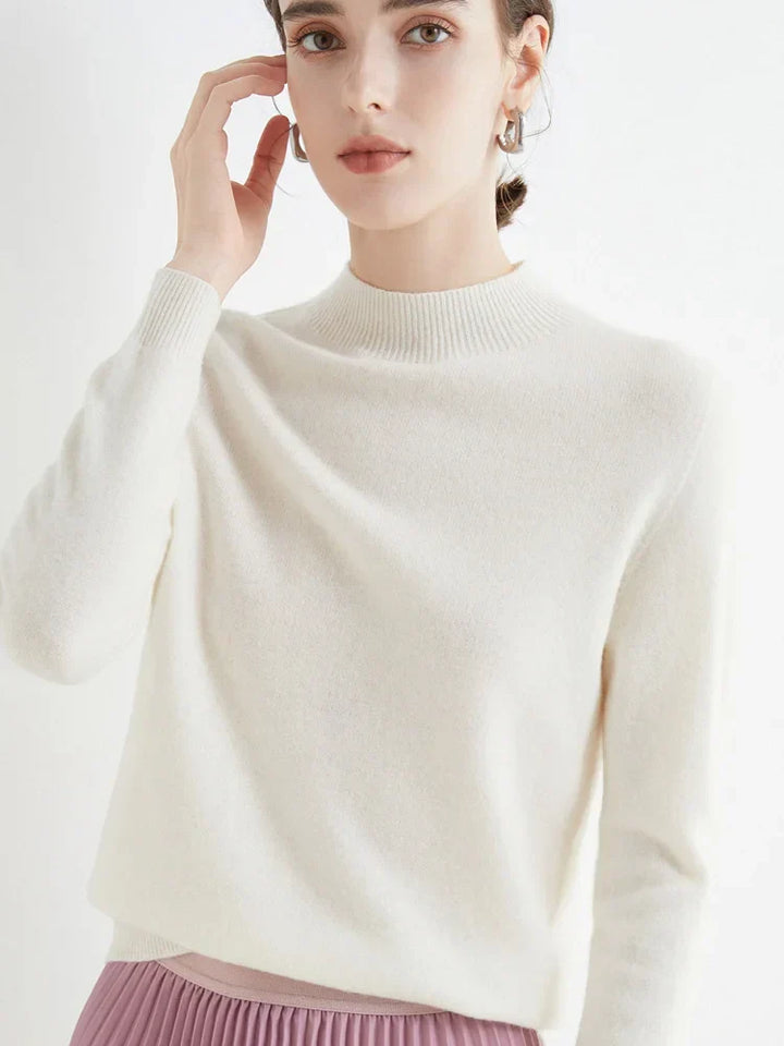 LIZZY | MOCK-NECK SWEATER