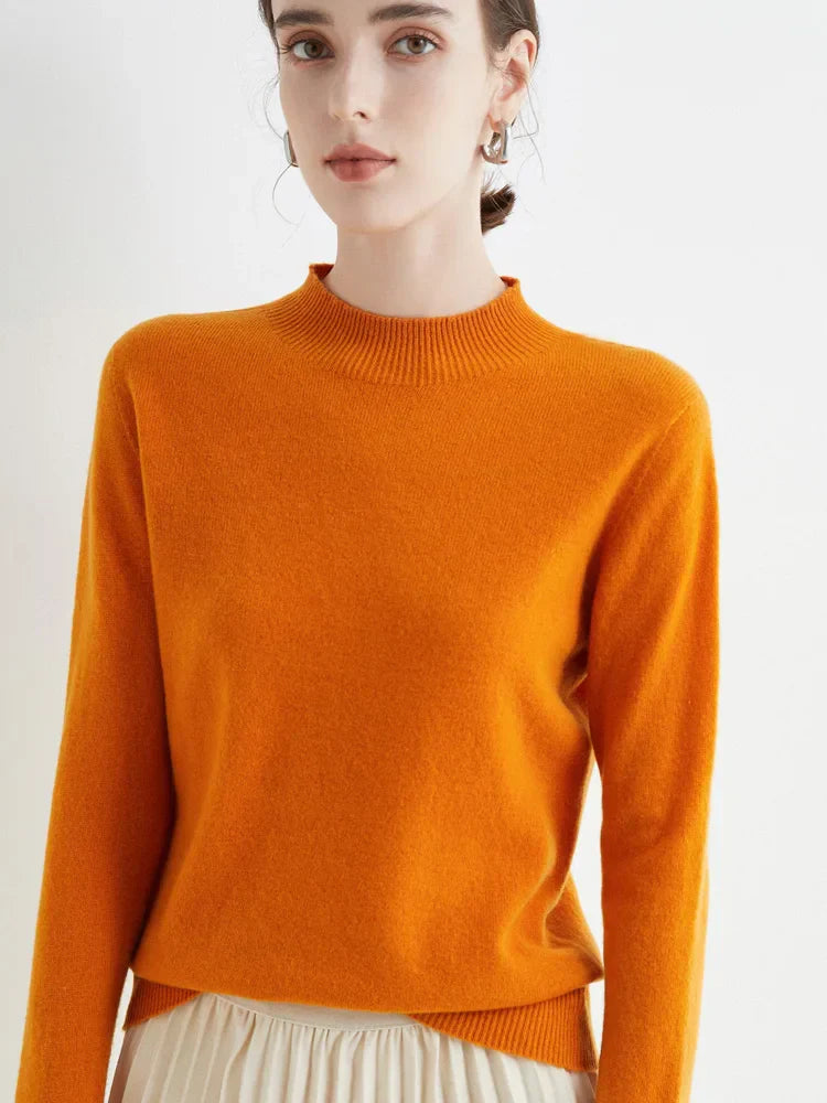 LIZZY | MOCK-NECK SWEATER