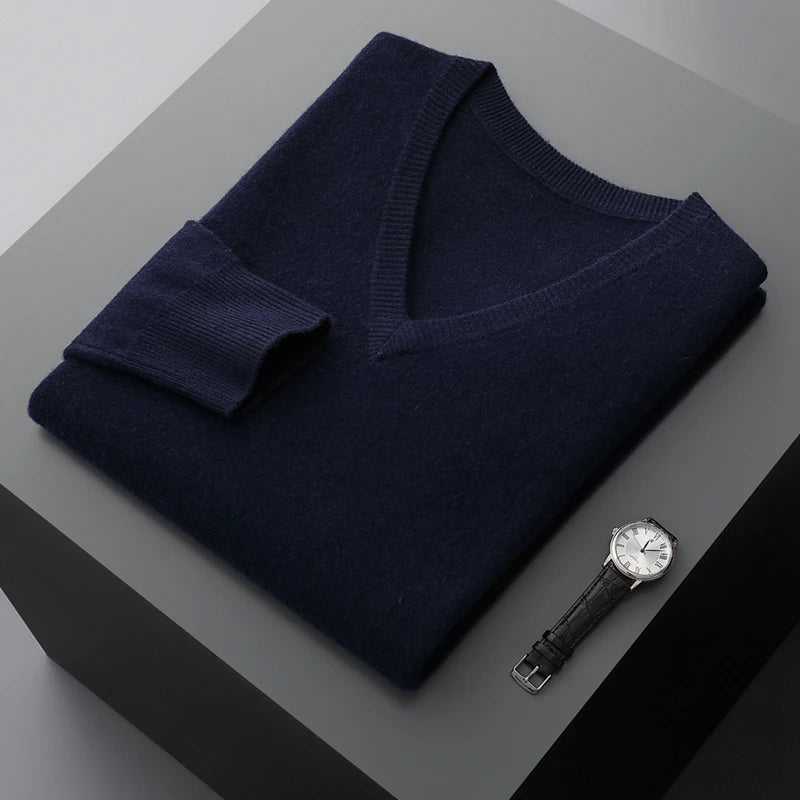 SEAN | Cashmere V-neck pull