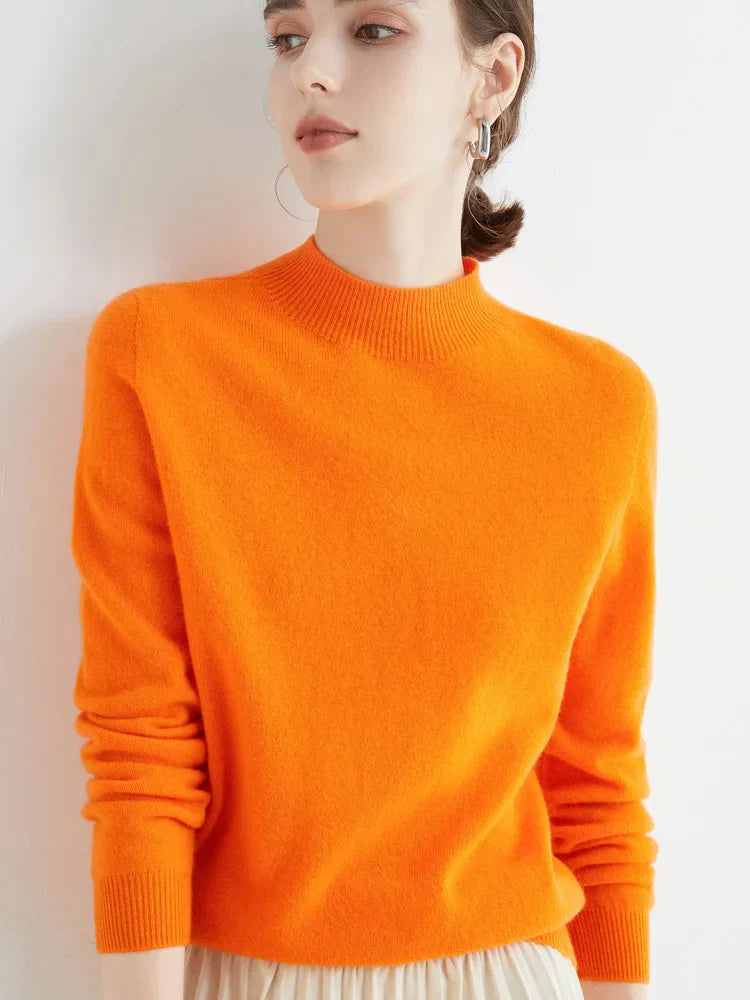 LIZZY | MOCK-NECK SWEATER