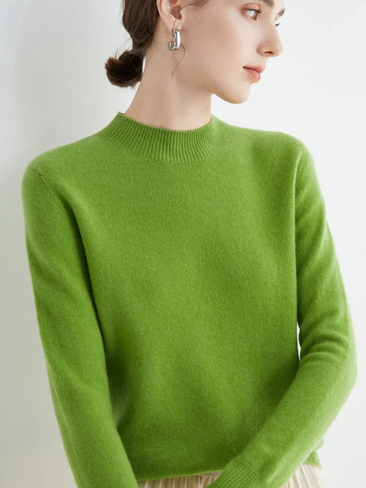 LIZZY | MOCK-NECK SWEATER