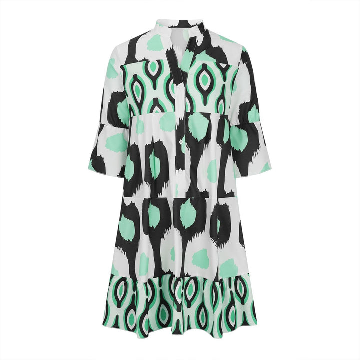 LISBONA™ | Vibrant print dress